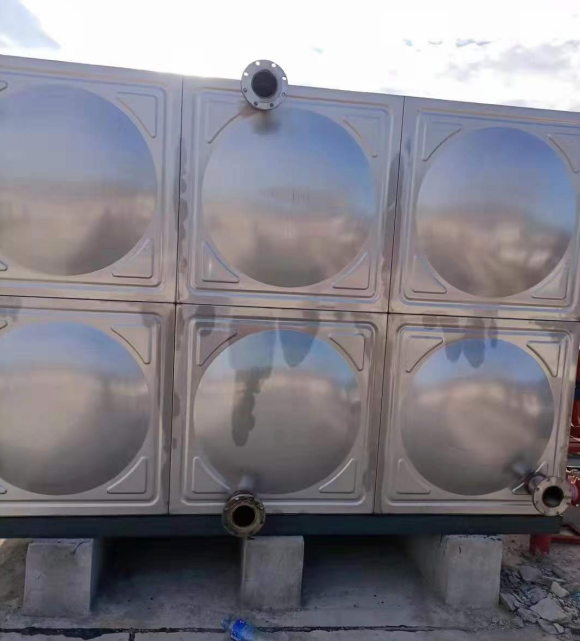 宝山组合式不锈钢水箱，玻璃钢水箱的替代品，不锈钢冲压板组合水箱